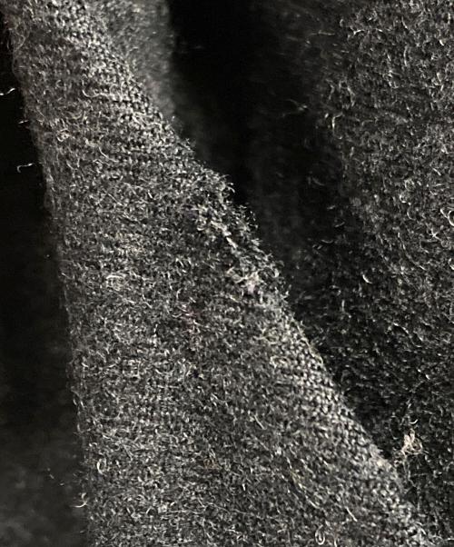 JOHN LAWRENCE SULLIVAN（ジョン ローレンス サリバン）JOHN LAWRENCE SULLIVAN (ジョン ローレンス サリバン) ウールタックワイドパンツ ブラック サイズ:44の古着・服飾アイテム