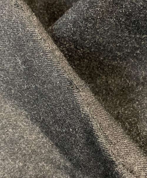 JOHN LAWRENCE SULLIVAN（ジョン ローレンス サリバン）JOHN LAWRENCE SULLIVAN (ジョン ローレンス サリバン) ウールタックワイドパンツ ブラック サイズ:44の古着・服飾アイテム