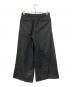 JOHN LAWRENCE SULLIVAN (ジョン ローレンス サリバン) ウールタックワイドパンツ ブラック サイズ:44：15000円