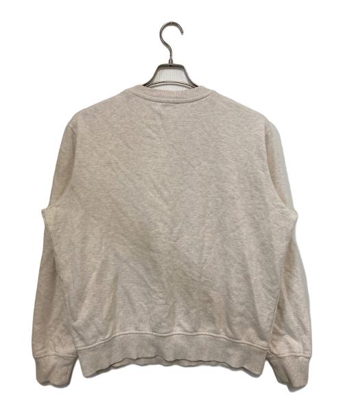 DIESEL（ディーゼル）DIESEL (ディーゼル) S-GIRK-ECOLOGO / クルーネックロゴスウェット アイボリー サイズ:Ⅼの古着・服飾アイテム