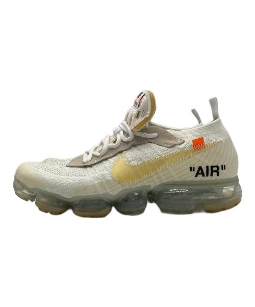 NIKE（ナイキ）NIKE (ナイキ) OFFWHITE (オフホワイト) THE 10 AIR VAPORMAX FK / ヴェイパーマックス ホワイト サイズ:27.5cmの古着・服飾アイテム