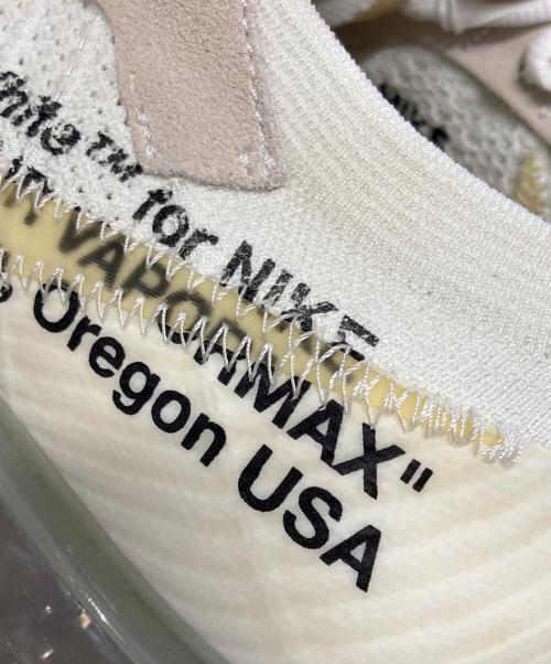 NIKE（ナイキ）NIKE (ナイキ) OFFWHITE (オフホワイト) THE 10 AIR VAPORMAX FK / ヴェイパーマックス ホワイト サイズ:27.5cmの古着・服飾アイテム