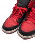 中古・古着 NIKE (ナイキ) AIR JORDAN 1 MID / エアジョーダン1 ミッド ブラック×レッド サイズ:28：6000円