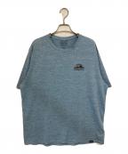 Patagoniaパタゴニア）の古着「プリントドライカットソー」｜ブルー