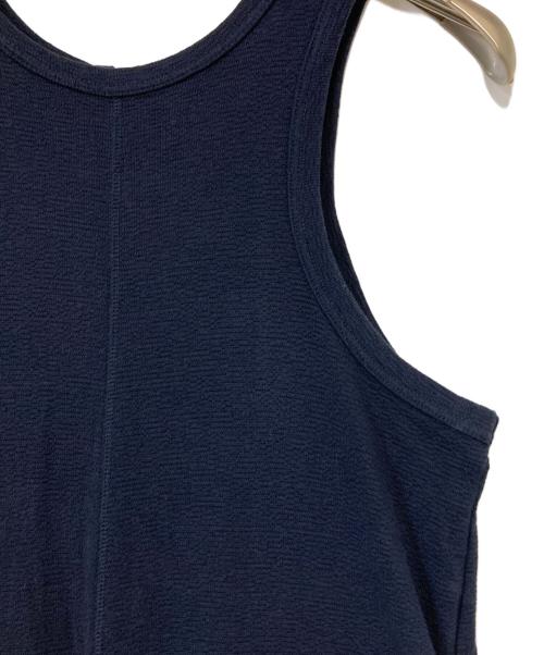 SLOBE IENA（スローブ イエナ）SLOBE IENA (スローブ イエナ) コットンクレーターオールインワン ネイビー サイズ:36の古着・服飾アイテム