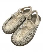 KEENキーン）の古着「UNEEKサンダル」｜グレー×アイボリー