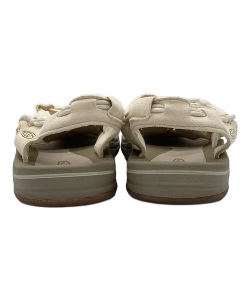 KEEN（キーン）KEEN (キーン) UNEEKサンダル グレー×アイボリー サイズ:23.5cmの古着・服飾アイテム