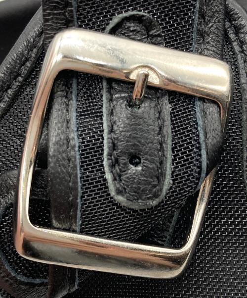 FABIO RUSCONI（ファビオルスコーニ）FABIO RUSCONI (ファビオルスコーニ) フラットメッシュサンダル ブラック サイズ:37の古着・服飾アイテム