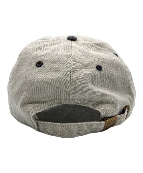 NEWHATTAN（ニューハッタン）NEWHATTAN (ニューハッタン) SEA (シー) Seavalley Mountain Clubキャップ グレー×アイボリーの古着・服飾アイテム