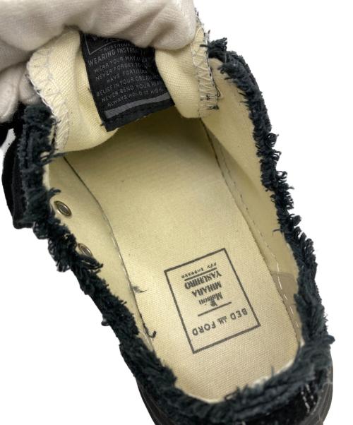 Maison MIHARA YASUHIRO（メゾン ミハラ ヤスヒロ）Maison MIHARA YASUHIRO (メゾン ミハラ ヤスヒロ) Hank Low-top Sneakers ブラック サイズ:40の古着・服飾アイテム