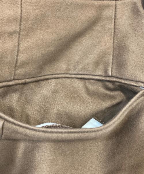 NEAT（ニート）NEAT (ニート) タックパンツ ブラウン サイズ:46の古着・服飾アイテム