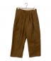 NEAT（ニート）の古着「タックパンツ」｜ブラウン