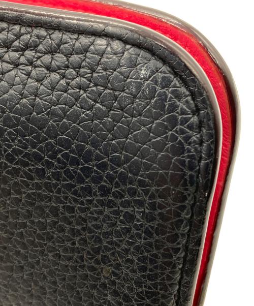 Christian Dior（クリスチャン ディオール）Christian Dior (クリスチャン ディオール) ディオリッシモロゴチャーム付長財布 ネイビーの古着・服飾アイテム