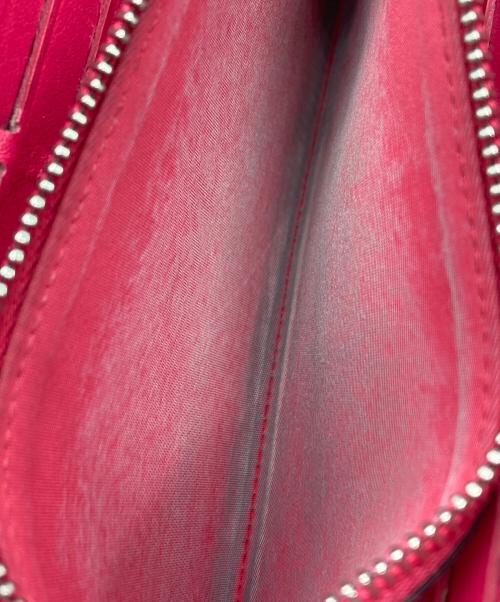 Christian Dior（クリスチャン ディオール）Christian Dior (クリスチャン ディオール) ディオリッシモロゴチャーム付長財布 ネイビーの古着・服飾アイテム