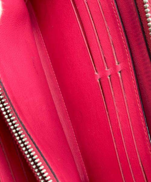 Christian Dior（クリスチャン ディオール）Christian Dior (クリスチャン ディオール) ディオリッシモロゴチャーム付長財布 ネイビーの古着・服飾アイテム