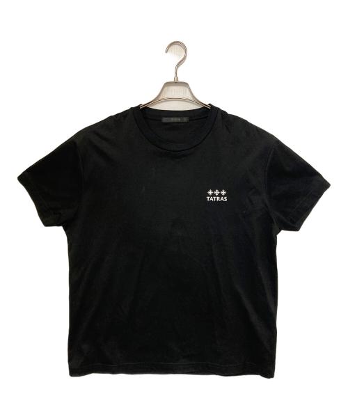 TATRAS（タトラス）TATRAS (タトラス) バックロゴプリントカットソー ブラック サイズ:3の古着・服飾アイテム