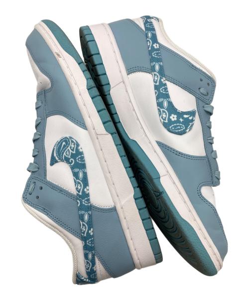 NIKE（ナイキ）NIKE (ナイキ) WMNS DUNK LOW PAISLEY PACK ブルー×ホワイト サイズ:29cmの古着・服飾アイテム