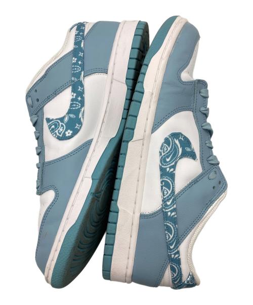 NIKE（ナイキ）NIKE (ナイキ) WMNS DUNK LOW PAISLEY PACK ブルー×ホワイト サイズ:29cmの古着・服飾アイテム