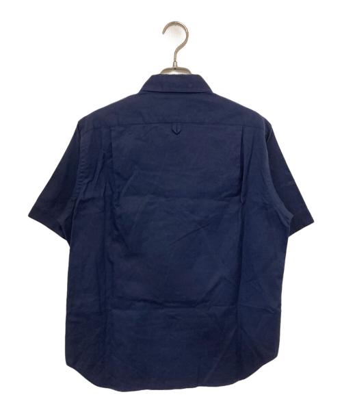 MARGARET HOWELL（マーガレットハウエル）MARGARET HOWELL (マーガレットハウエル) 半袖シャツ ネイビー サイズ:Sの古着・服飾アイテム