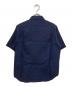 MARGARET HOWELL (マーガレットハウエル) 半袖シャツ ネイビー サイズ:S：3500円