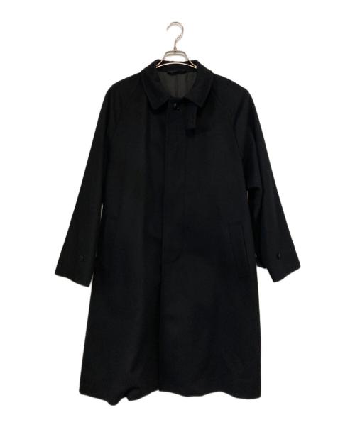 nestrobe confect（ネストローブ コンフェクト）nestrobe confect (ネストローブ コンフェクト) ウールカシミヤブレンドステンカラーコート ブラック サイズ:4の古着・服飾アイテム