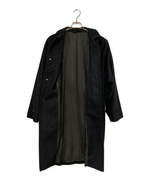 nestrobe confect（ネストローブ コンフェクト）nestrobe confect (ネストローブ コンフェクト) ウールカシミヤブレンドステンカラーコート ブラック サイズ:4の古着・服飾アイテム