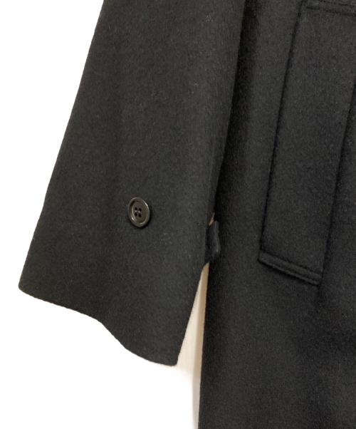 nestrobe confect（ネストローブ コンフェクト）nestrobe confect (ネストローブ コンフェクト) ウールカシミヤブレンドステンカラーコート ブラック サイズ:4の古着・服飾アイテム