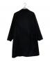 nestrobe confect (ネストローブ コンフェクト) ウールカシミヤブレンドステンカラーコート ブラック サイズ:4：15000円