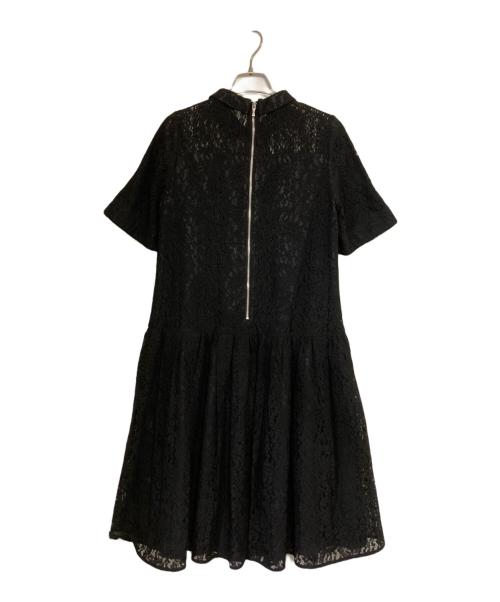 CELFORD（セルフォード）CELFORD (セルフォード) 襟付きＡラインワンピース ブラック サイズ:36の古着・服飾アイテム