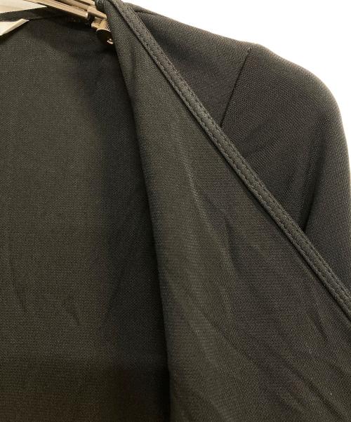 DIANE VON FURSTENBERG（ダイアンフォンファステンバーグ）DIANE VON FURSTENBERG (ダイアンフォンファステンバーグ) カシュクールワンピース ブラック サイズ:2の古着・服飾アイテム