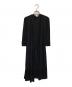 DIANE VON FURSTENBERG（ダイアンフォンファステンバーグ）の古着「カシュクールワンピース」｜ブラック