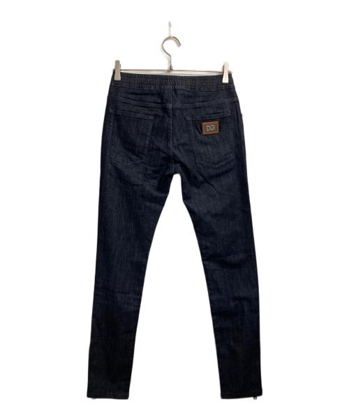 DOLCE & GABBANA（ドルチェ＆ガッバーナ）DOLCE & GABBANA (ドルチェ＆ガッバーナ) ジョグデニムパンツ インディゴ サイズ:48の古着・服飾アイテム