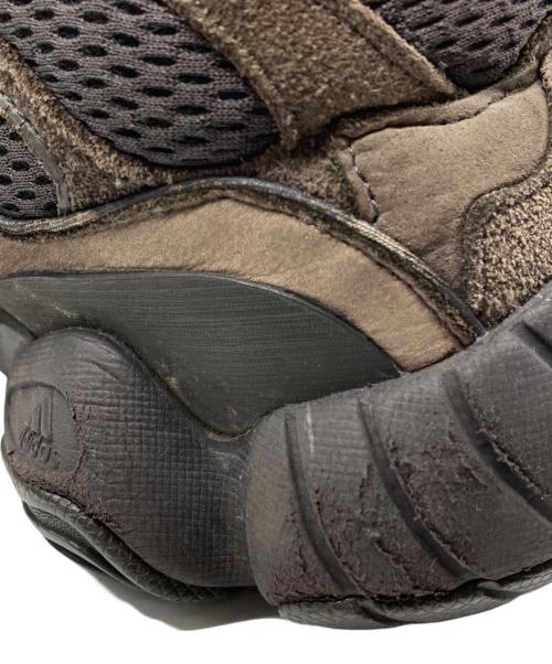adidas（アディダス）adidas (アディダス) YEEZY 500 グレー×ブラウン サイズ:26.5ｃｍの古着・服飾アイテム