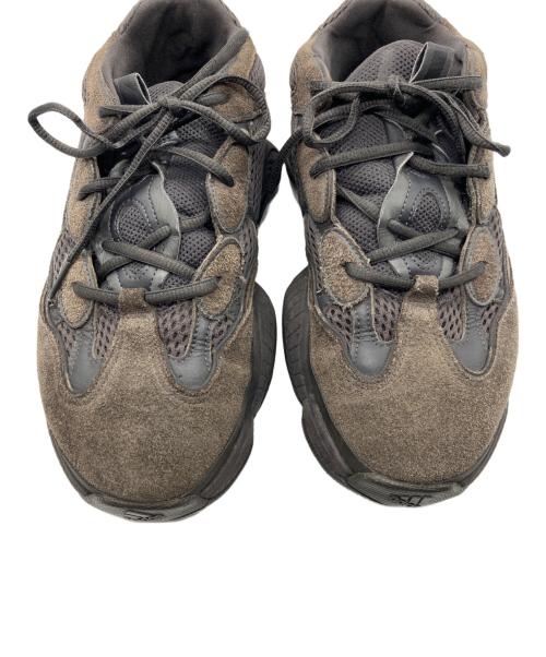 adidas（アディダス）adidas (アディダス) YEEZY 500 グレー×ブラウン サイズ:26.5ｃｍの古着・服飾アイテム