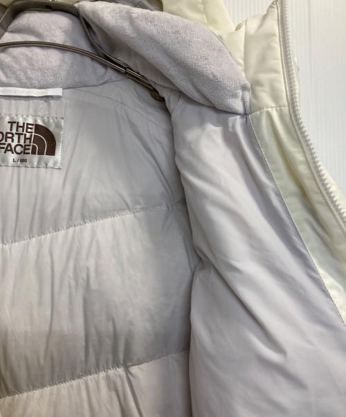 THE NORTH FACE WHITE LABEL（ザノースフェイスホワイトレーベル）THE NORTH FACE WHITE LABEL (ザノースフェイスホワイトレーベル) FREE MOVE DOWN JACKET ホワイト サイズ:Ｌの古着・服飾アイテム