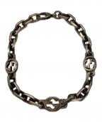 GUCCIグッチ）の古着「インターロッキングGチェーンブレスレット」