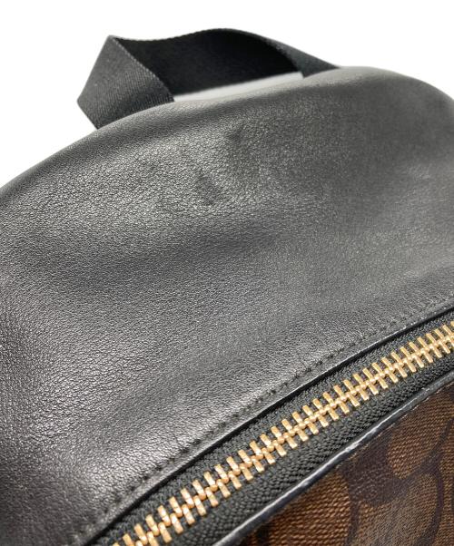 COACH（コーチ）COACH (コーチ) シグネチャーレザーリュックの古着・服飾アイテム