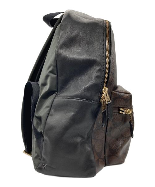 COACH（コーチ）COACH (コーチ) シグネチャーレザーリュックの古着・服飾アイテム