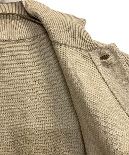 crepuscule（クレプスキュール）crepuscule (クレプスキュール) moss stitch blouson / 鹿の子ジャケット アイボリー サイズ:1の古着・服飾アイテム