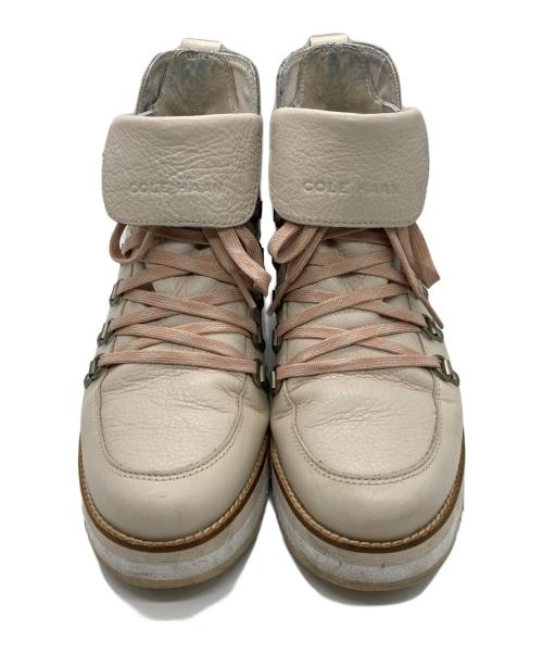 COLE HAAN（コールハーン）COLE HAAN (コールハーン) ZEROGRAND サイドゴアブーツ ピンク サイズ:8Bの古着・服飾アイテム