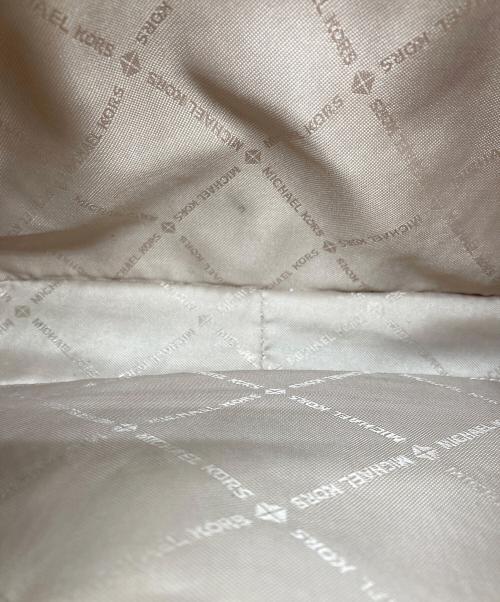 MICHAEL KORS（マイケル・コース）MICHAEL KORS (マイケルコース) モノグラムチェーンショルダーバッグ ブラウンの古着・服飾アイテム