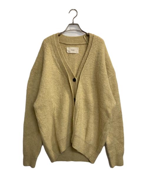TODAYFUL（トゥデイフル）TODAYFUL (トゥデイフル) Brashed Vneck Cardigan イエロー サイズ:ＦＲＥＥの古着・服飾アイテム