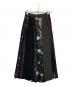Ameri (アメリ) VIVIANE AMERI ARCHIVE SKIRT ブラック×ブラウン サイズ:S：5000円