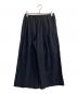 ETRE TOKYO（エトレトウキョウ）の古着「2wayシルエットワイドパンツ」｜ネイビー