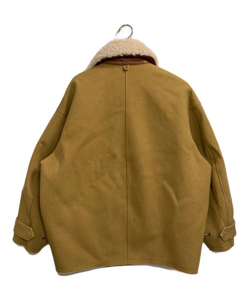 ETRE TOKYO（エトレトウキョウ）ETRE TOKYO (エトレトウキョウ) マルチファブリックリバーシブルコート ブラウン サイズ:Sの古着・服飾アイテム