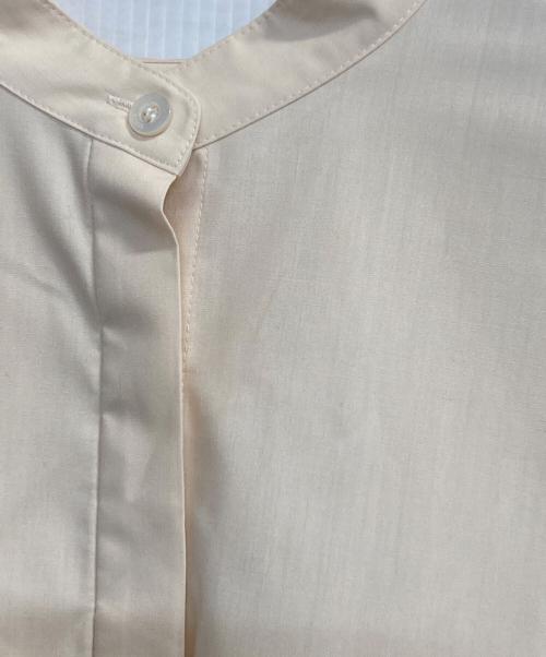 LE PHIL（ル フィル）LE PHIL (ル フィル) ライトタイプライターギャザーブラウス アイボリー サイズ:FREEの古着・服飾アイテム