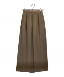 EVERYDAY I LIKE.（エヴリデイ アイ ライク）の古着「25SS イージーワイドパンツ」｜ベージュ