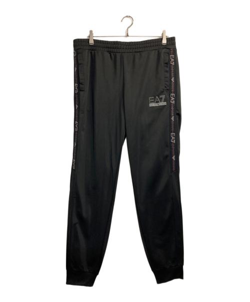 EA7（イーエーセブン）EA7 (イーエーセブン) トラックパンツ ブラック サイズ:ＸＸＬの古着・服飾アイテム