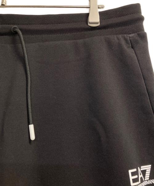EA7（イーエーセブン）EA7 (イーエーセブン) スウェットハーフパンツ ブラック サイズ:3XLの古着・服飾アイテム