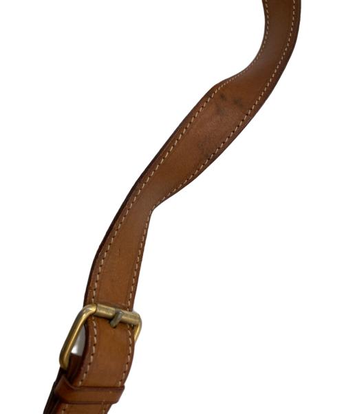 CELINE（セリーヌ）CELINE (セリーヌ) マカダム柄ショルダーバッグ ブラウンの古着・服飾アイテム